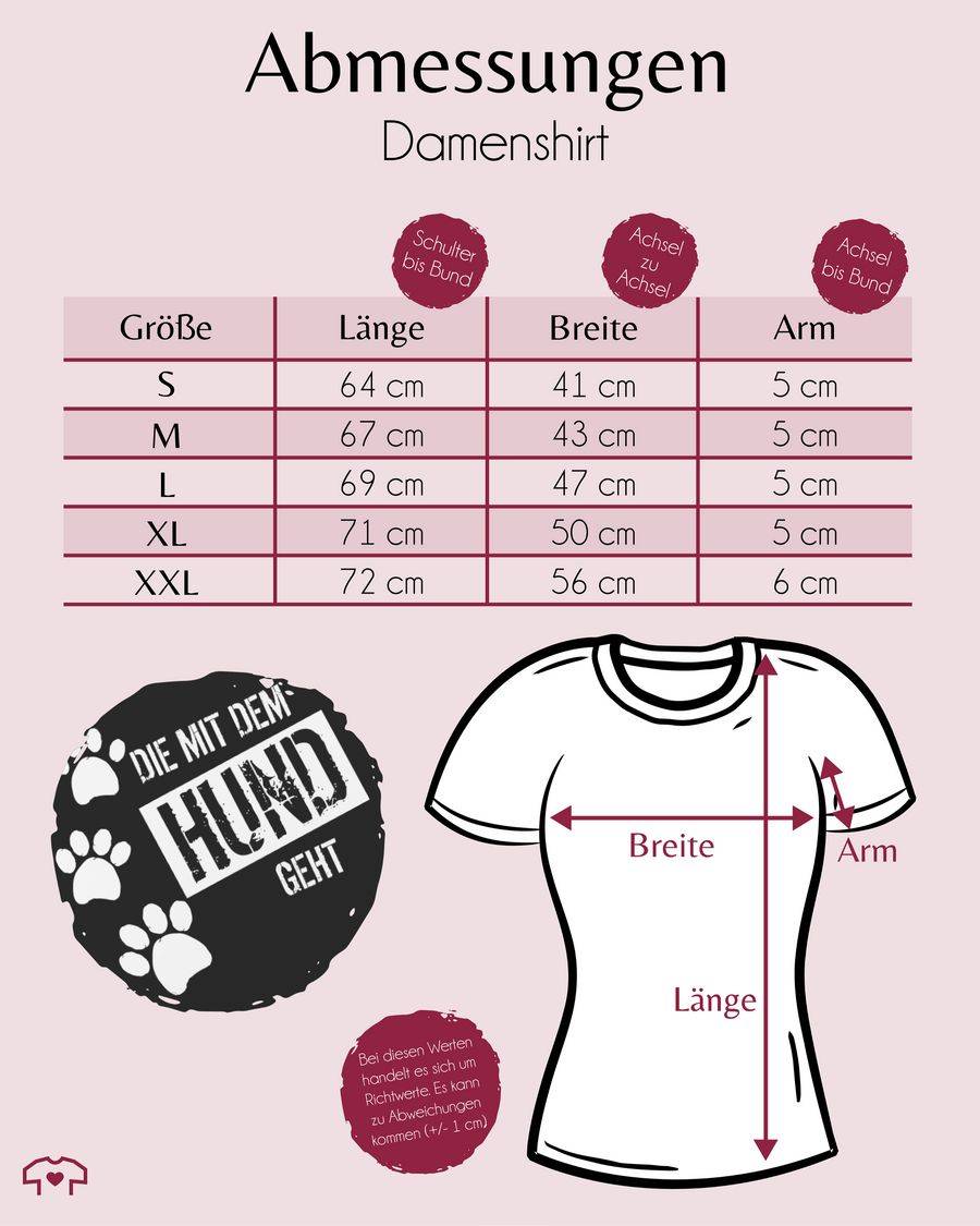 Shirtracer Die Mit Dem Hund Geht: Tshirt Turnbeutel Shirtracer