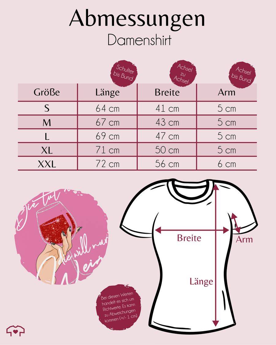 Shirtracer Die Tut Nix Die Will Nur Wein - Glitzereffekt - Weiß: T-Shirt Rucksack Shirtracer