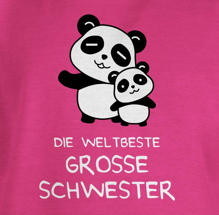 Shirtracer Die Weltbeste Große Schwester: T-Shirt Turnbeutel Shirtracer