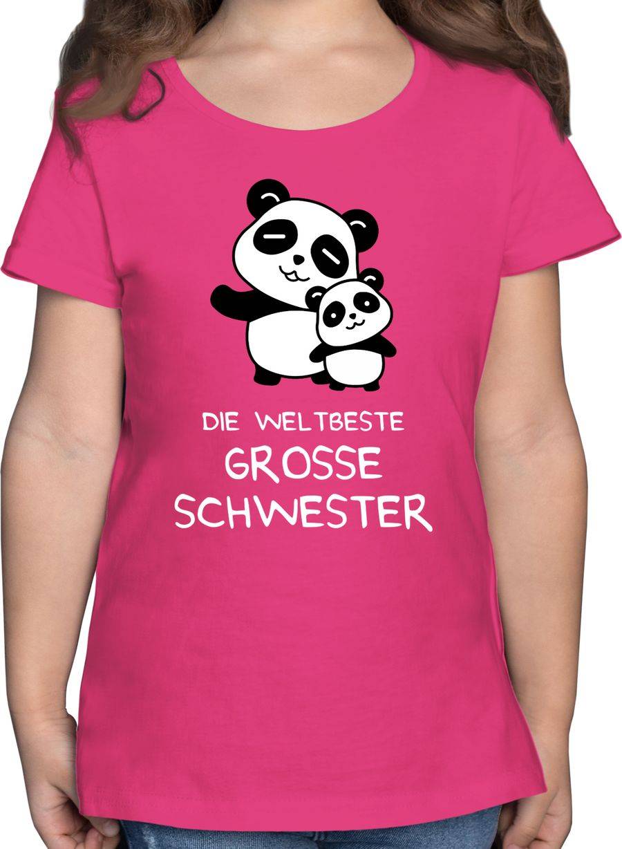 Shirtracer Die weltbeste große Schwester: T-Shirt Turnbeutel Shirtracer