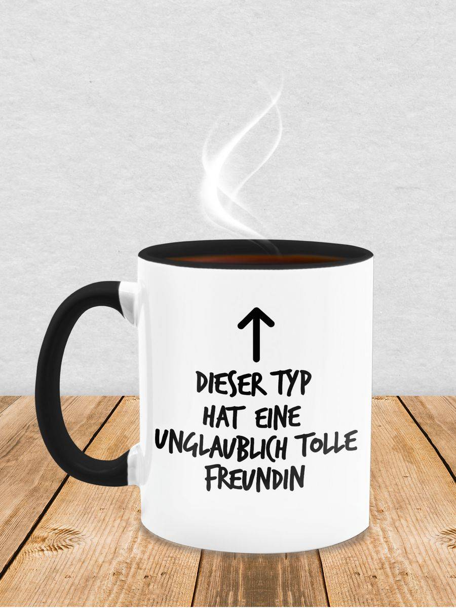 Shirtracer Dieser Typ Hat Eine Unglaublich Tolle Freundin: T-Shirt Gym Bag Shirtracer