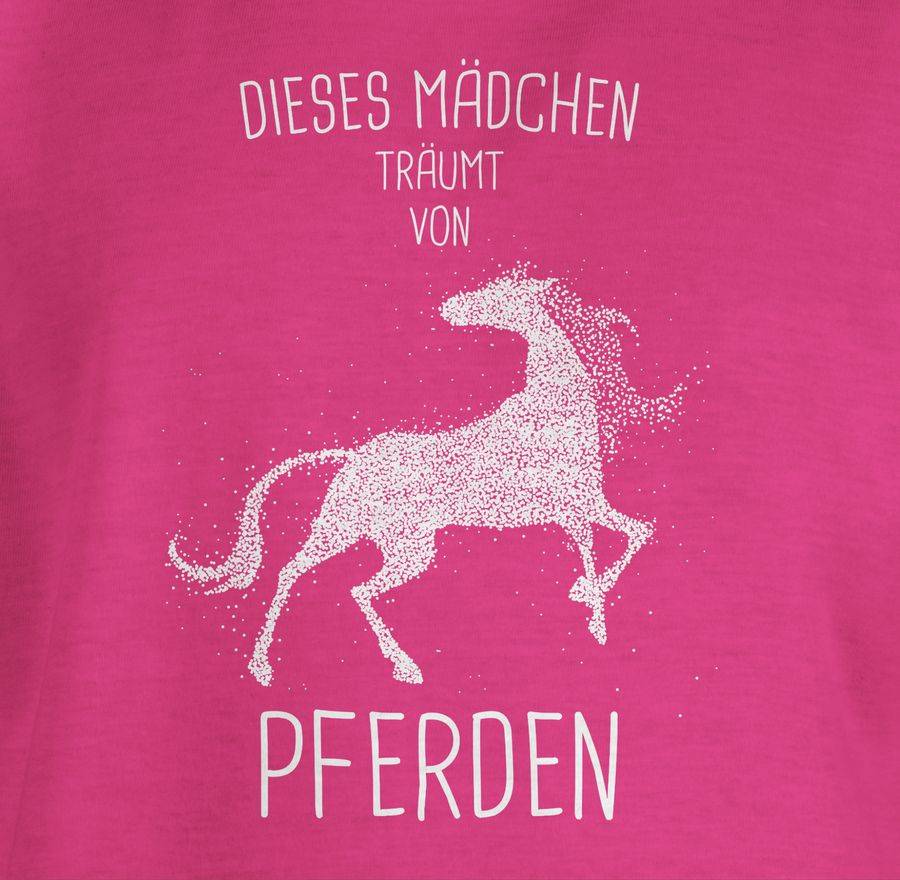Shirtracer Dieses Mädchen Träumt Von Pferden: Tshirt Rucksack Shirtracer