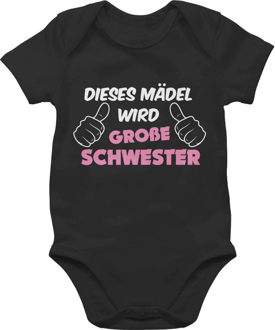 Shirtracer Dieses Mädel wird große Schwester Shirts & Mehr Shirtracer