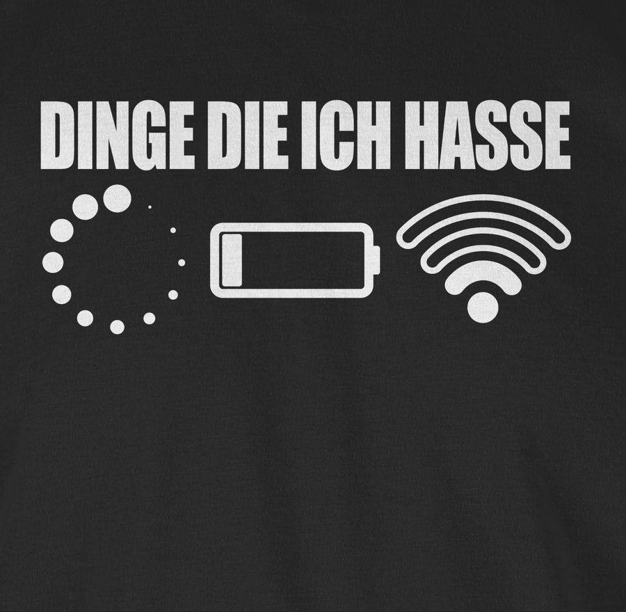 Shirtracer Dinge Die Ich Hasse - Weiß: T-Shirt Gym Bag Shirtracer