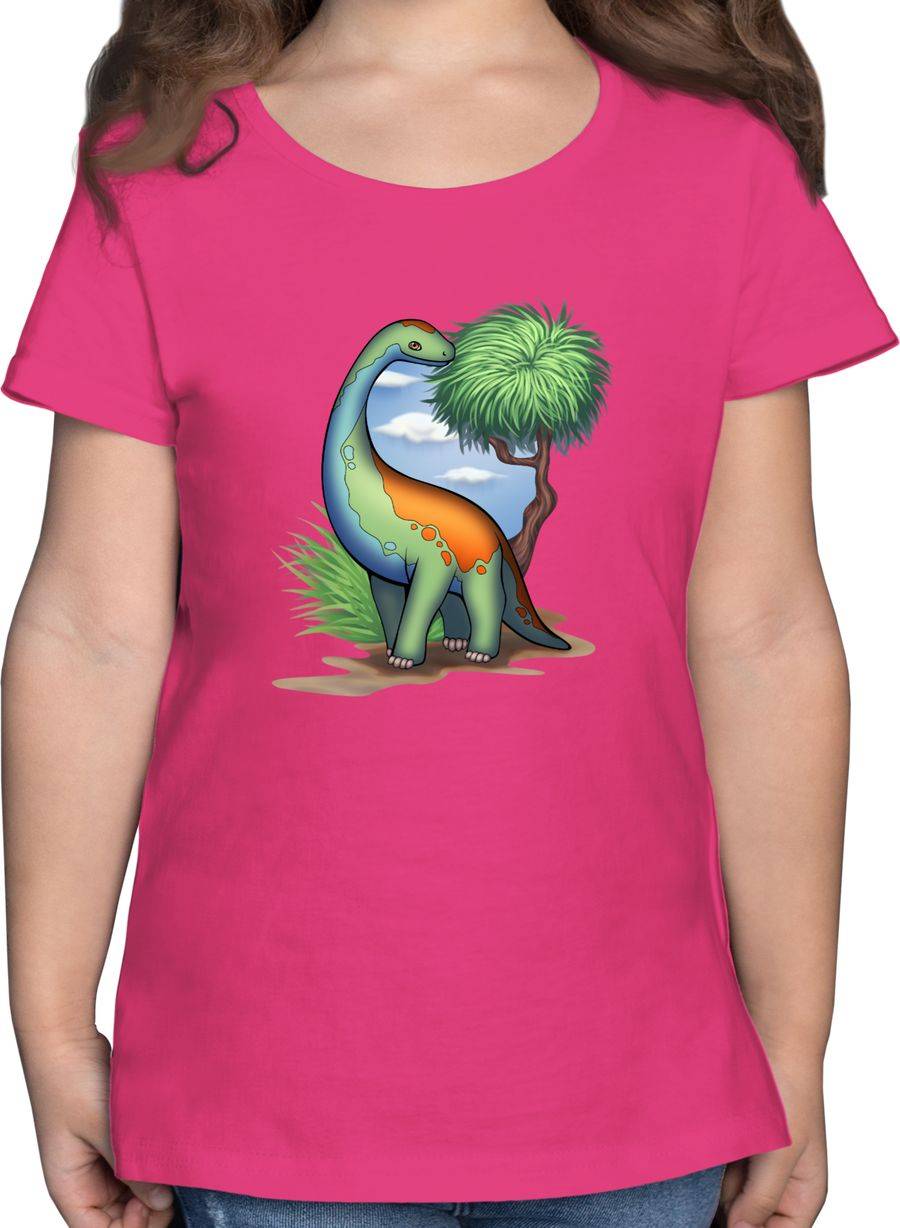 Shirtracer Dino - Langhals: Tshirt Turnbeutel Shirtracer