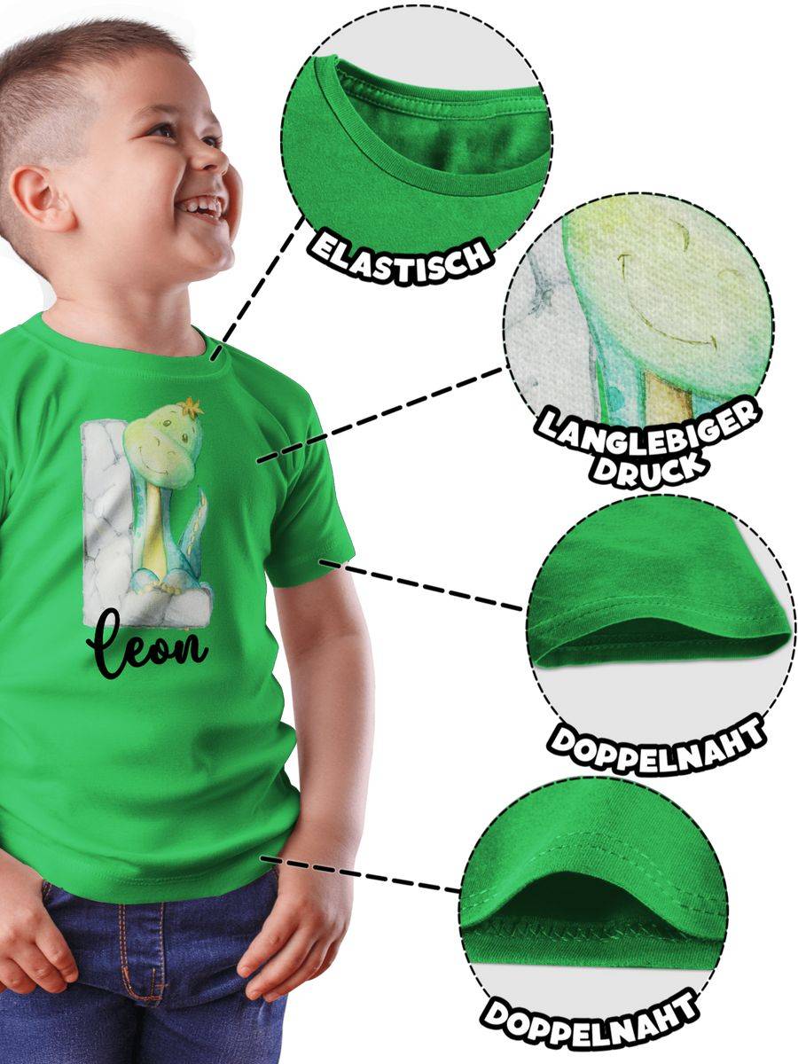 Shirtracer Dinos Dinosaurier Dino Buchstabe Shirts & Mehr Shirtracer