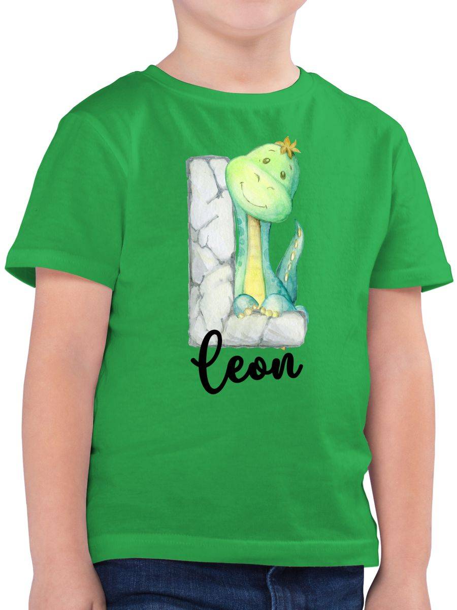 Shirtracer Dinos Dinosaurier Dino Buchstabe Shirts & Mehr Shirtracer