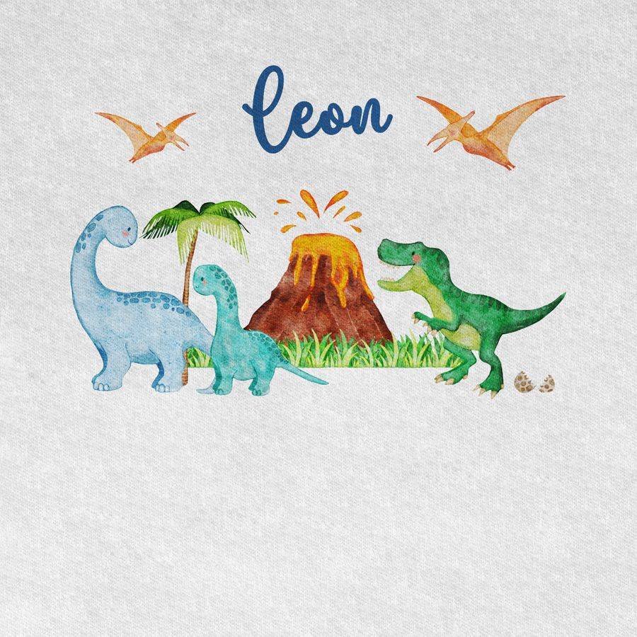 Shirtracer Dinosaurier Dino Dinos: Tshirt Turnbeutel Shirtracer