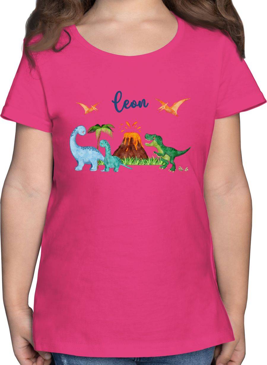 Shirtracer Dinosaurier Dino Dinos: Tshirt Turnbeutel Shirtracer