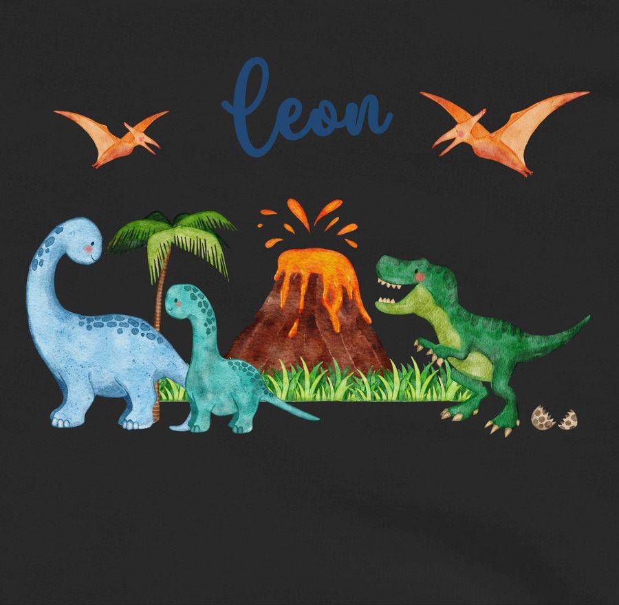 Shirtracer Dinosaurier Dino Dinos: Tshirt Turnbeutel Shirtracer