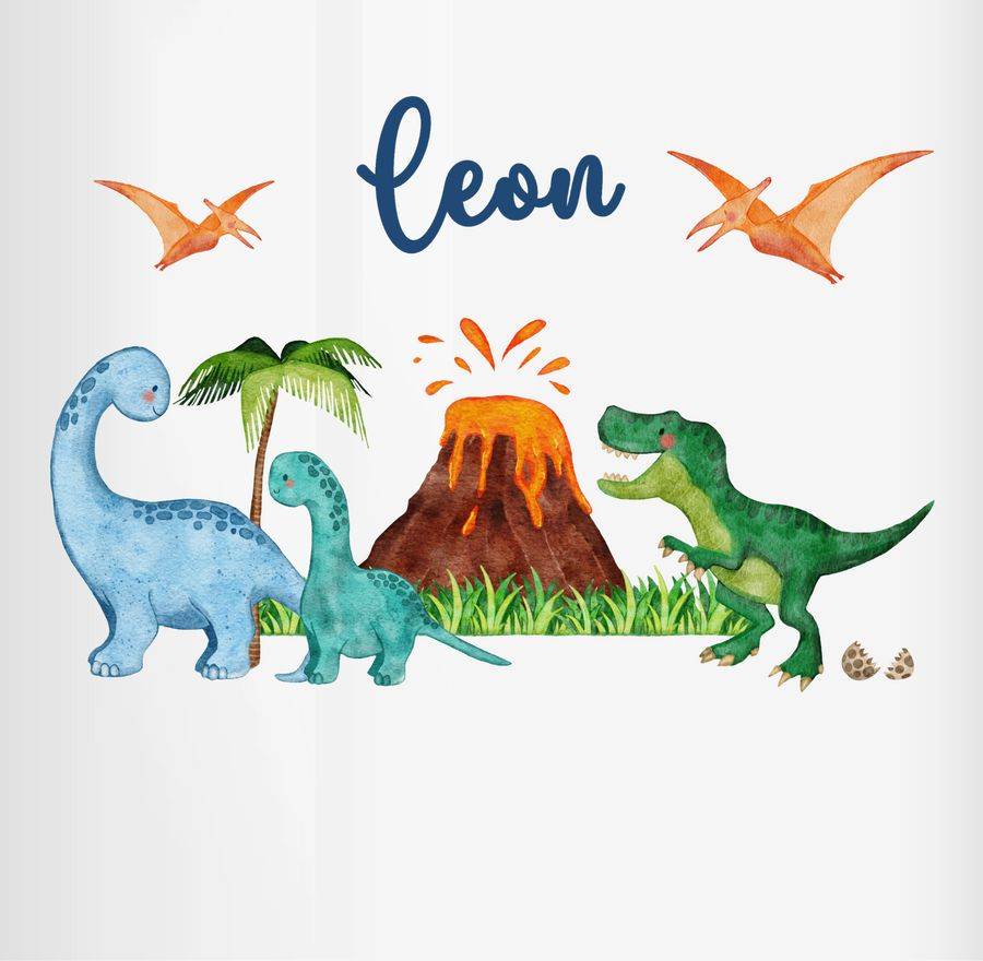 Shirtracer Dinosaurier Dino Dinos: Tshirt Turnbeutel Shirtracer