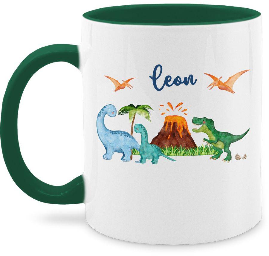 Shirtracer Dinosaurier Dino Dinos: Tshirt Turnbeutel Shirtracer