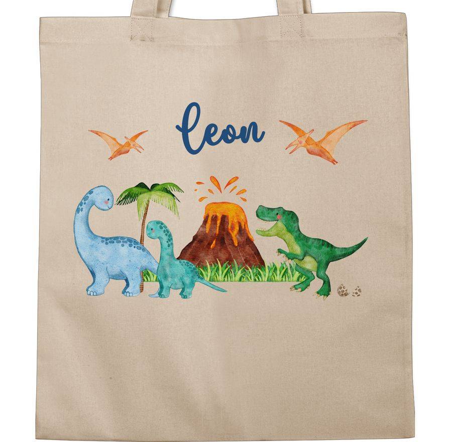 Shirtracer Dinosaurier Dino Dinos: Tshirt Turnbeutel Shirtracer