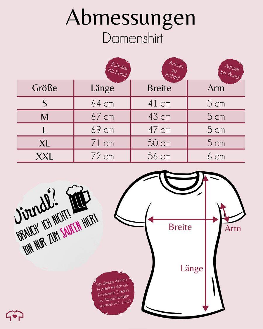 Shirtracer Dirndl? Brauch' Ich Nicht! Shirts & Mehr Shirtracer
