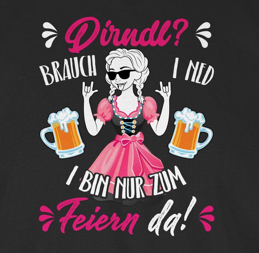 Shirtracer Dirndl Ersatz Dirndl Spruch Shirts & Mehr Shirtracer