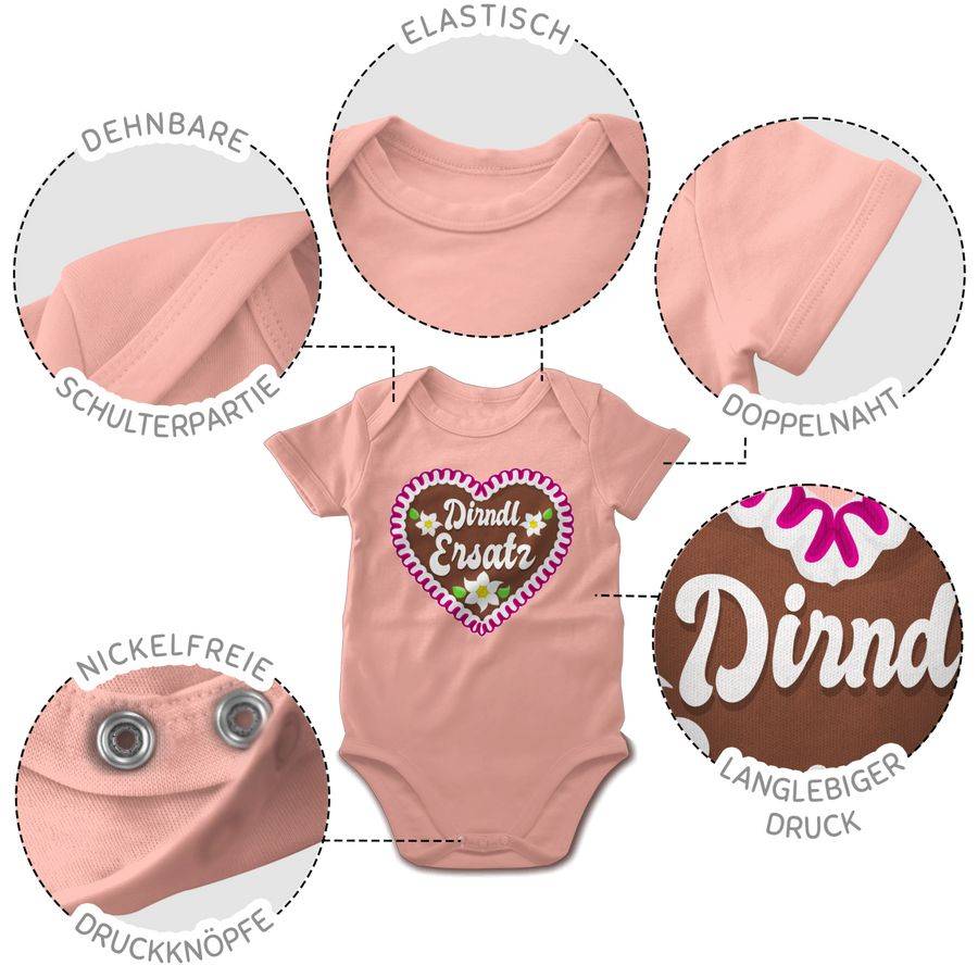 Shirtracer Dirndl Ersatz Mit Lebkuchen: T-Shirt Turnbeutel Shirtracer