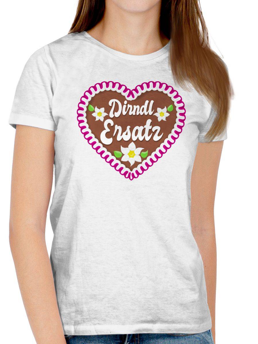 Shirtracer Dirndl Ersatz Mit Lebkuchen: T-Shirt Turnbeutel Shirtracer