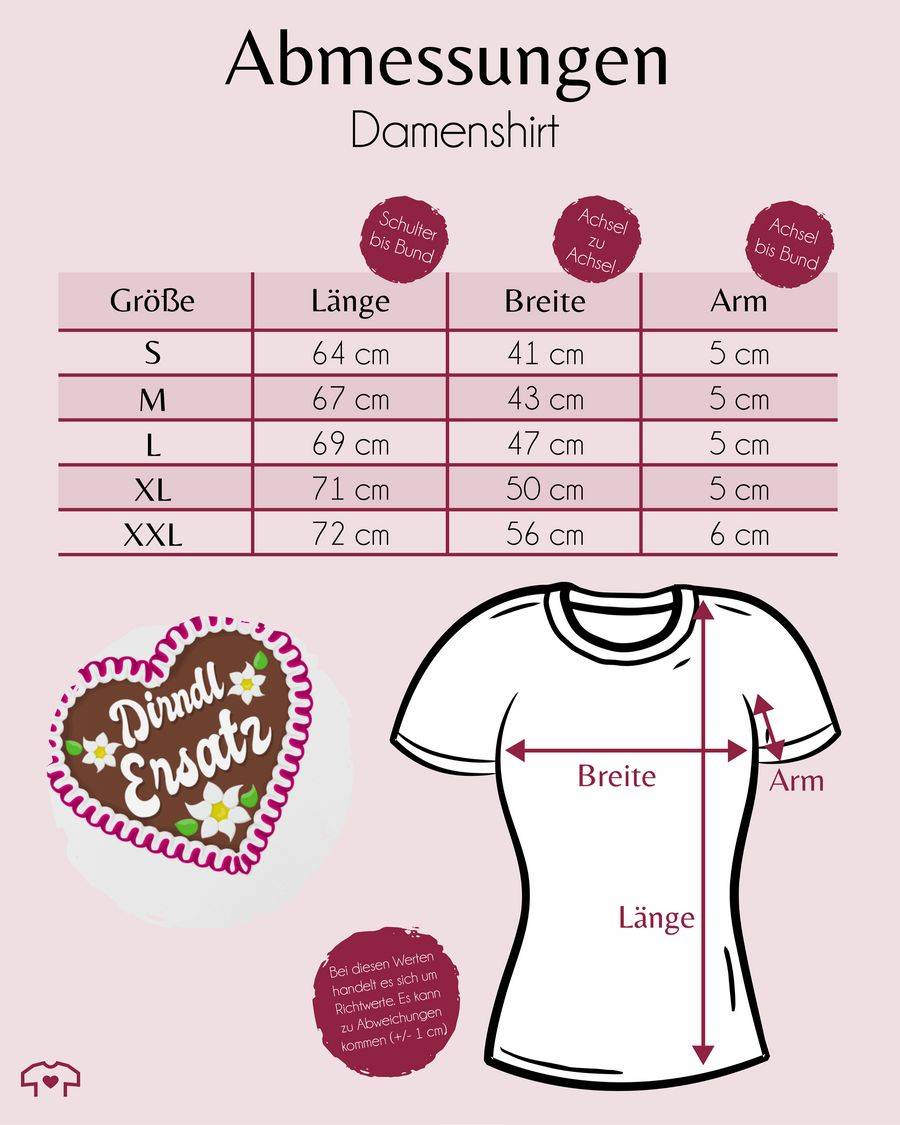 Shirtracer Dirndl Ersatz Mit Lebkuchen: T-Shirt Turnbeutel Shirtracer