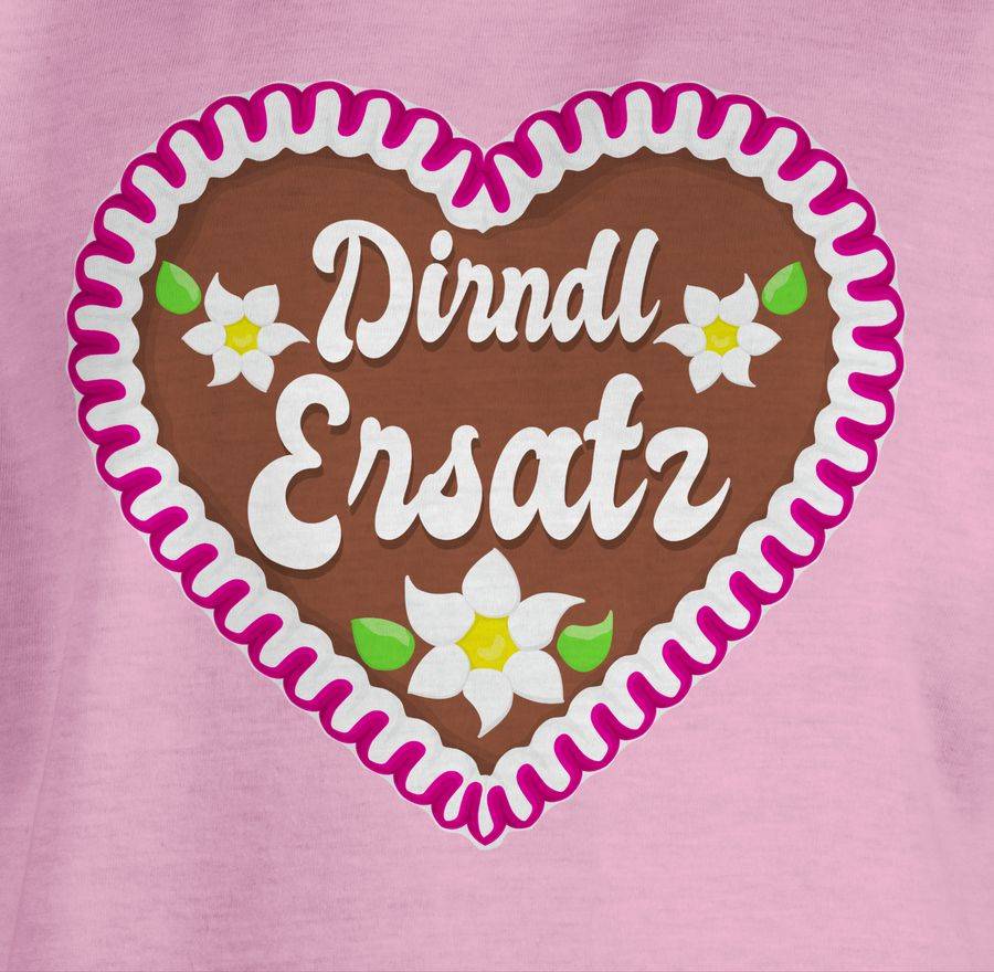 Shirtracer Dirndl Ersatz Mit Lebkuchen: T-Shirt Turnbeutel Shirtracer