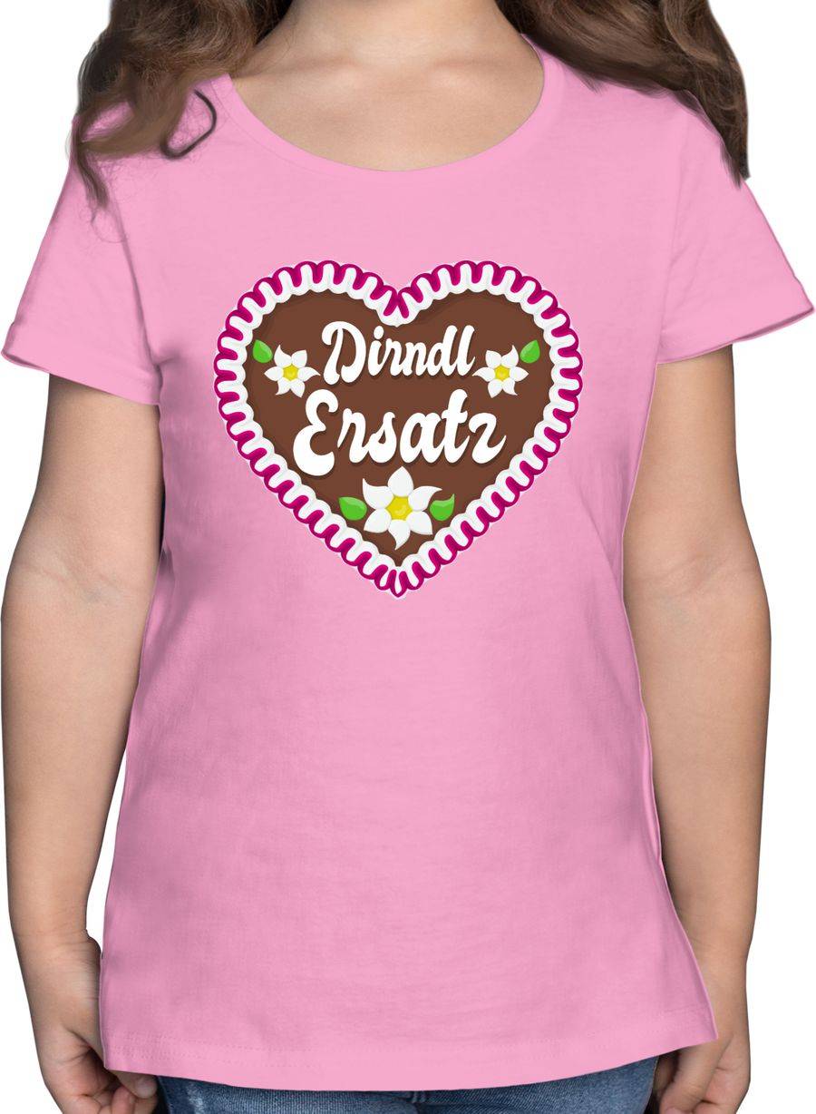 Shirtracer Dirndl Ersatz mit Lebkuchen: T-Shirt Turnbeutel Shirtracer