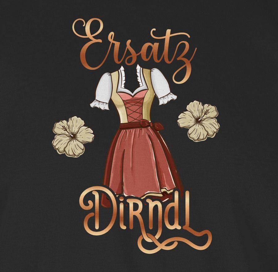 Shirtracer Dirndl Ersatz Tracht: T-Shirt Gym Bag Shirtracer