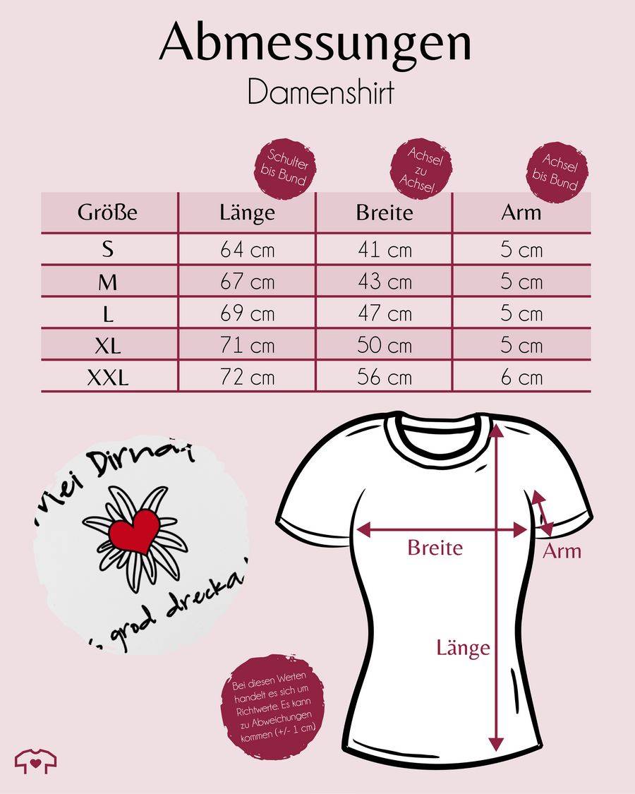 Shirtracer Dirndl Is Dreckad - Shirt Statt Dirndl: T-Shirt Rucksack Shirtracer