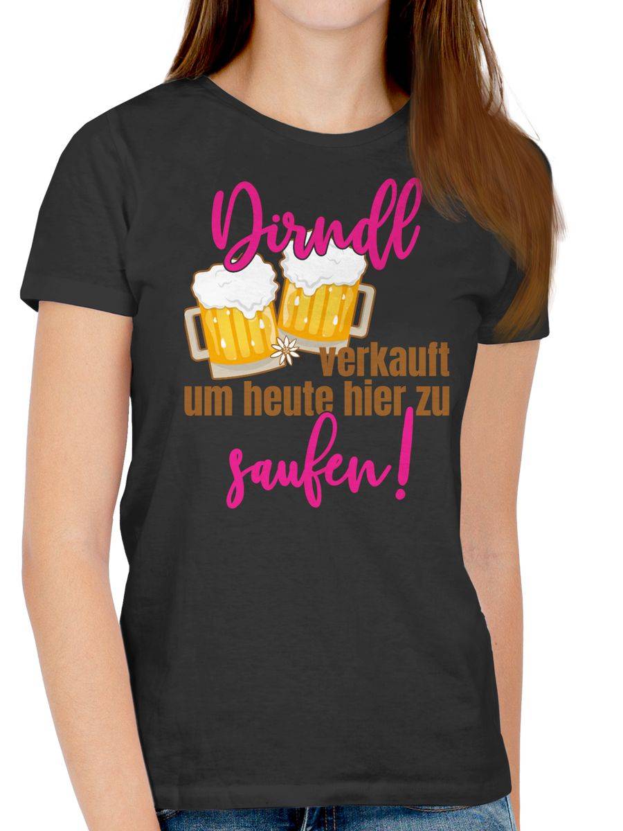 Shirtracer Dirndl Verkauft Um Heute Hier Zu Saufen - Bierkrug: T-Shirt Rucksack Shirtracer