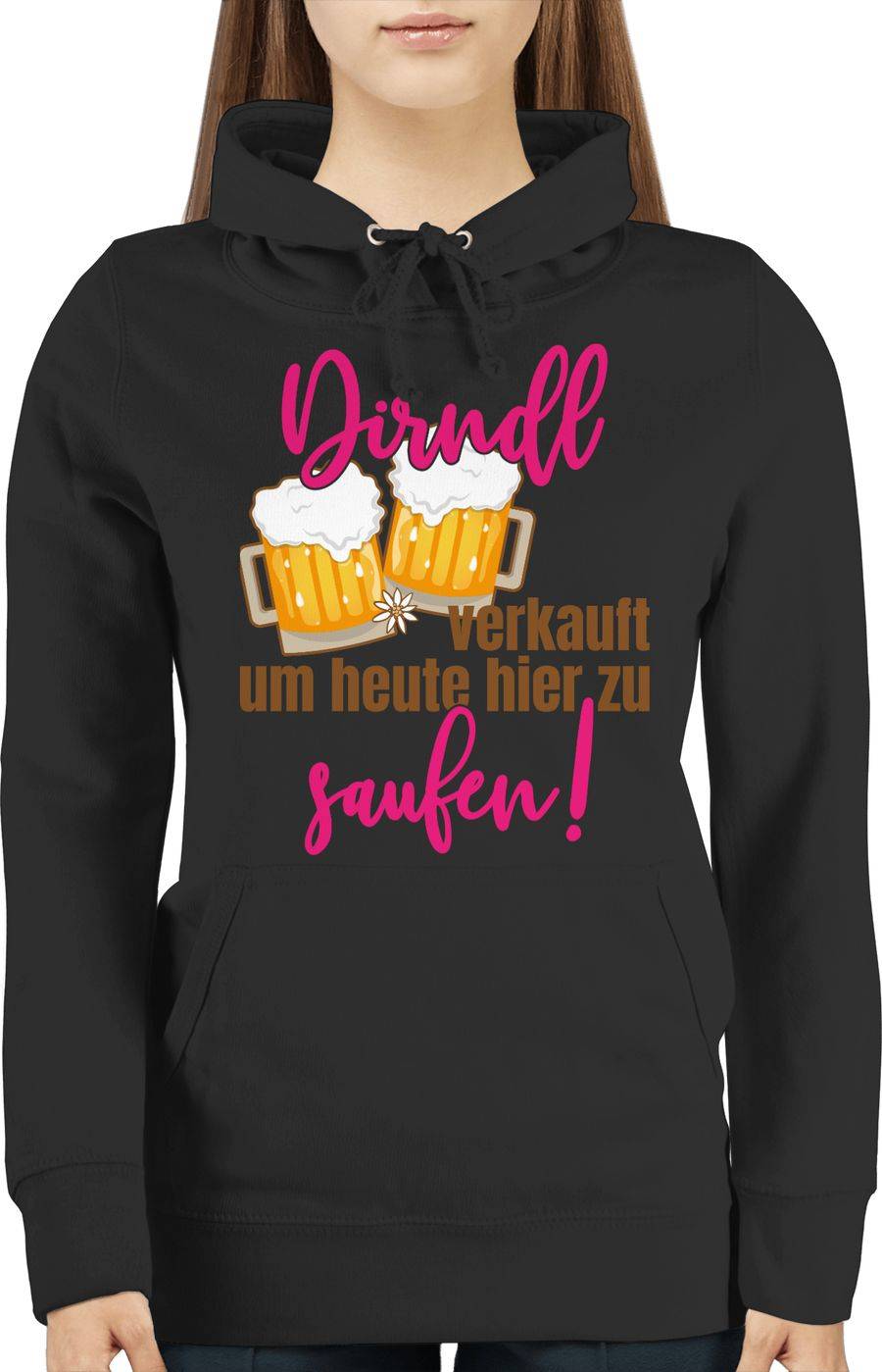 Shirtracer Dirndl Verkauft Um Heute Hier Zu Saufen - Bierkrug: T-Shirt Rucksack Shirtracer