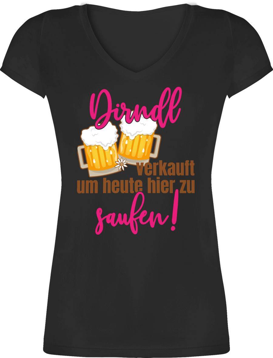 Shirtracer Dirndl verkauft um heute hier zu saufen - Bierkrug: T-Shirt Rucksack Shirtracer