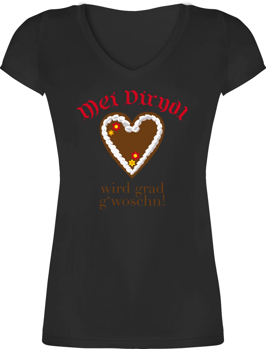 Shirtracer Dirndl wird g'woschn - Shirt statt Dirndl: Tshirt Rucksack Shirtracer