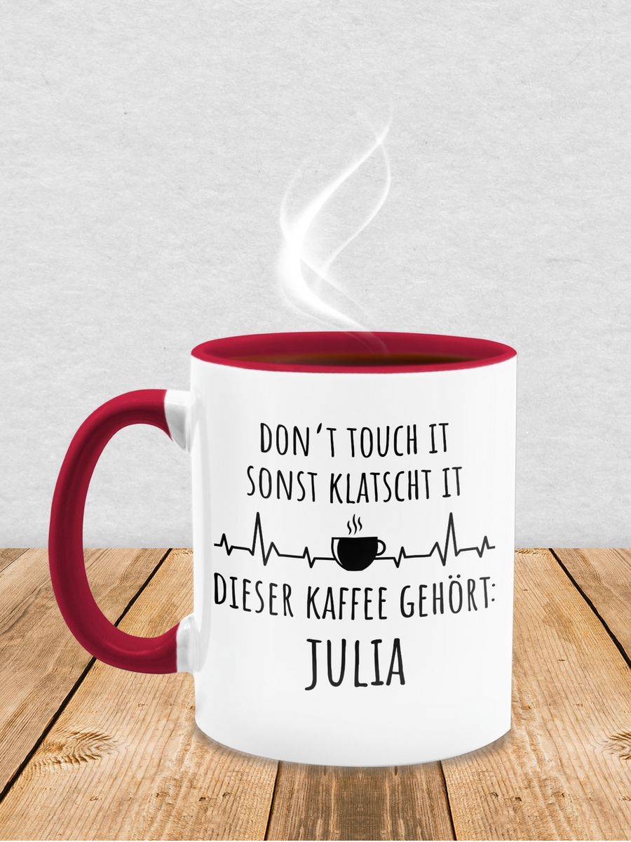 Shirtracer Don't Touch - Sonst Klatscht It Shirts & Mehr Shirtracer