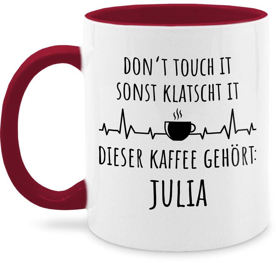 Shirtracer Don't Touch - sonst Klatscht it Shirts & Mehr Shirtracer