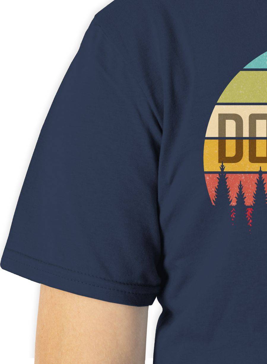 Shirtracer Dorfkind Retro: T-Shirt Turnbeutel Shirtracer
