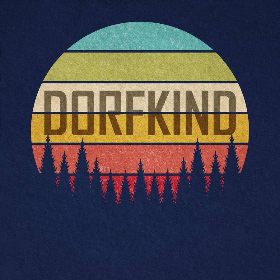 Shirtracer Dorfkind Retro: T-Shirt Turnbeutel Shirtracer
