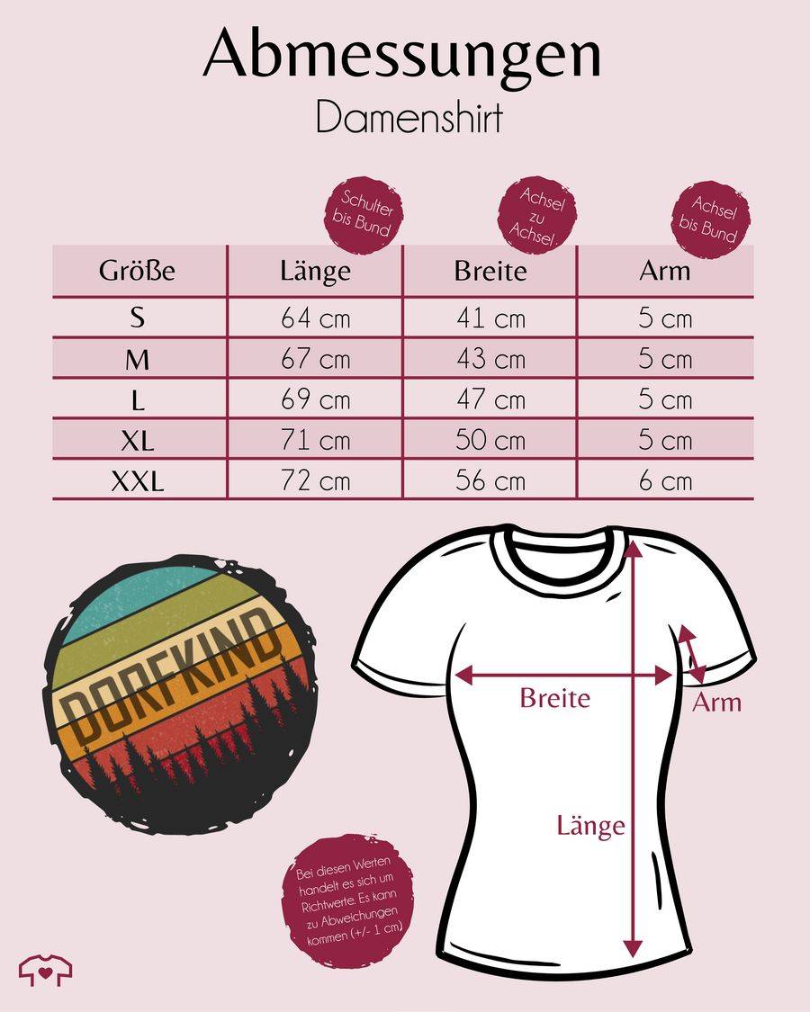 Shirtracer Dorfkind Retro: T-Shirt Turnbeutel Shirtracer