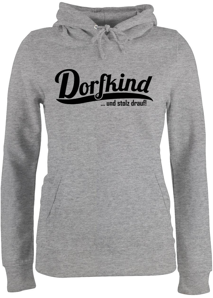 Shirtracer Dorfkind und stolz drauf Schwarz Shirts & Mehr Shirtracer