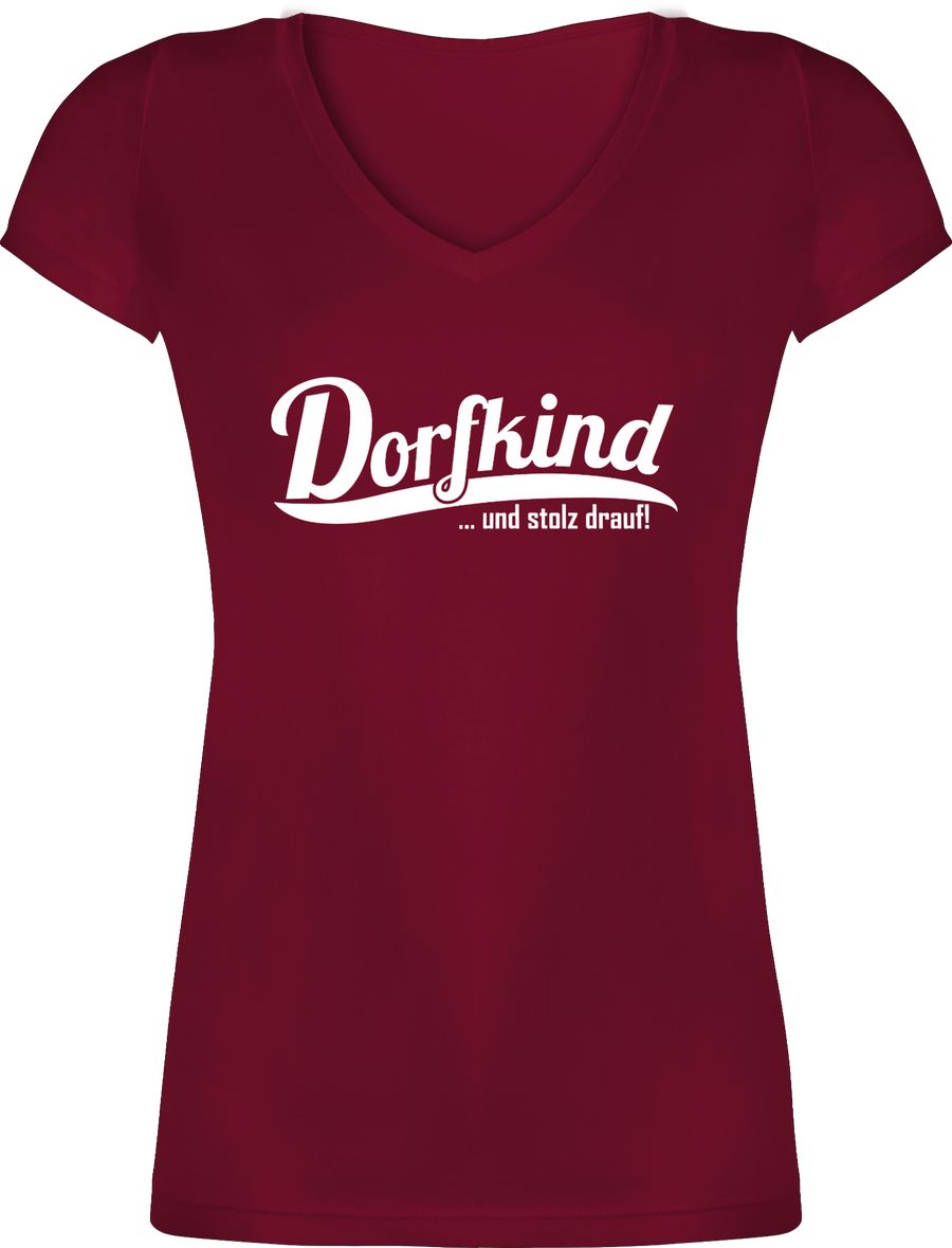 Shirtracer Dorfkind und stolz drauf Weiss Shirts & Mehr Shirtracer