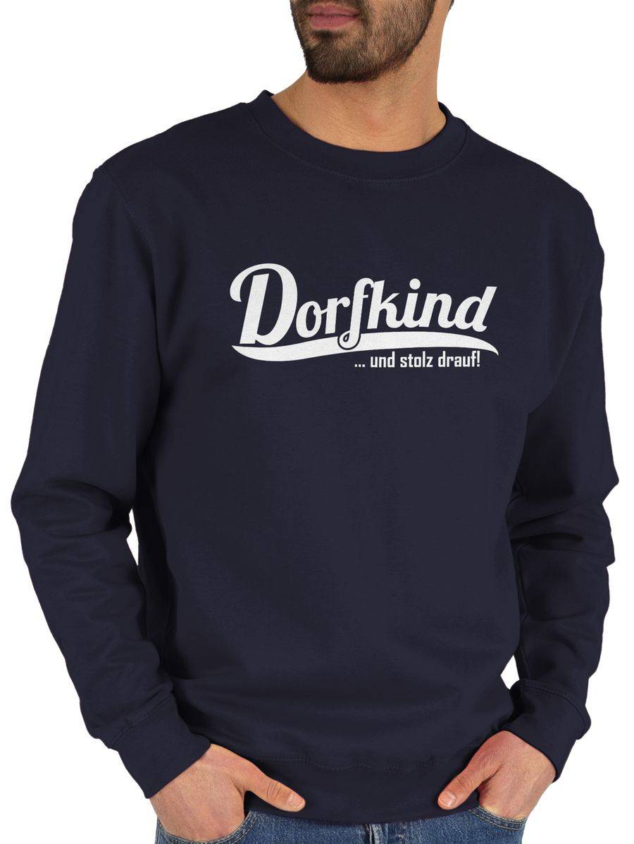 Shirtracer Dorfkind und stolz drauf Weiss Shirts & Mehr Shirtracer