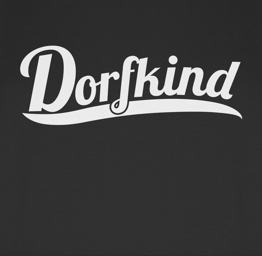 Shirtracer Dorfkind Weiss: T-Shirt Turnbeutel Shirtracer