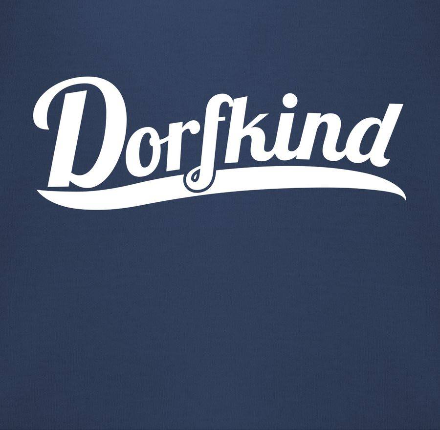 Shirtracer Dorfkind Weiss: T-Shirt Turnbeutel Shirtracer