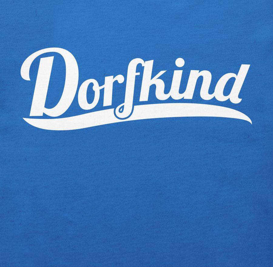 Shirtracer Dorfkind Weiss: T-Shirt Turnbeutel Shirtracer