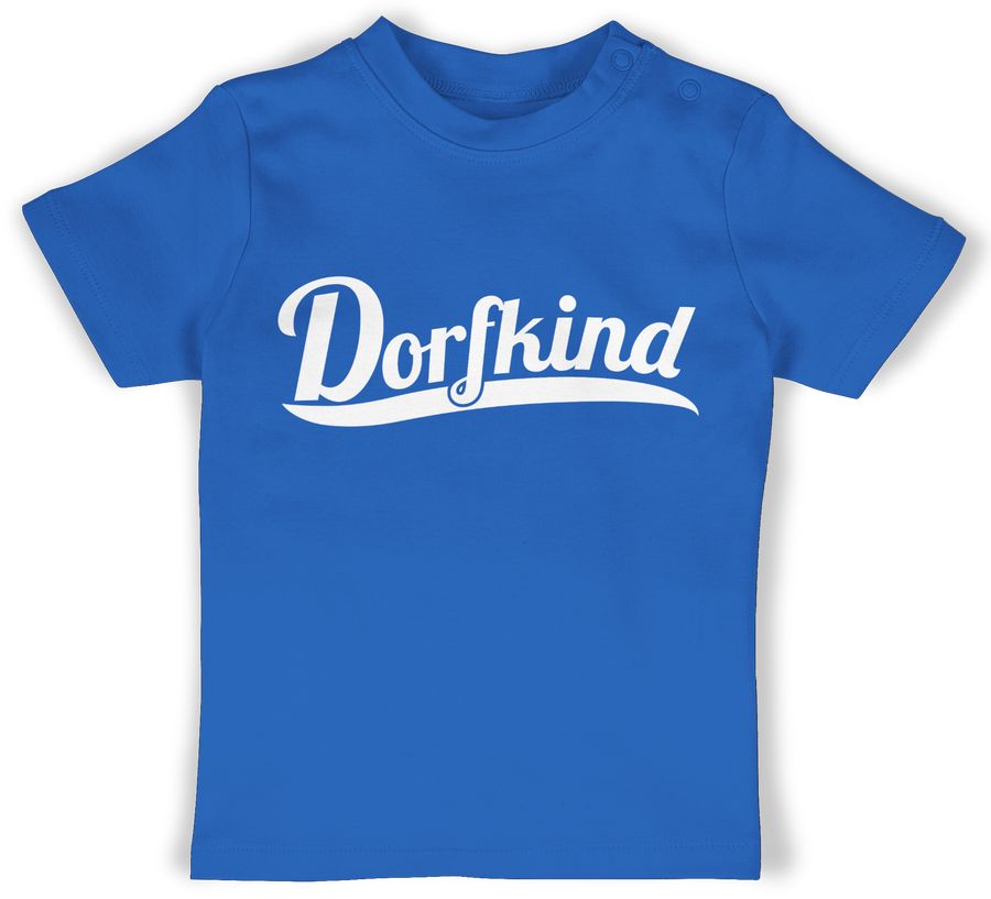 Shirtracer Dorfkind Weiss: T-Shirt Turnbeutel Shirtracer