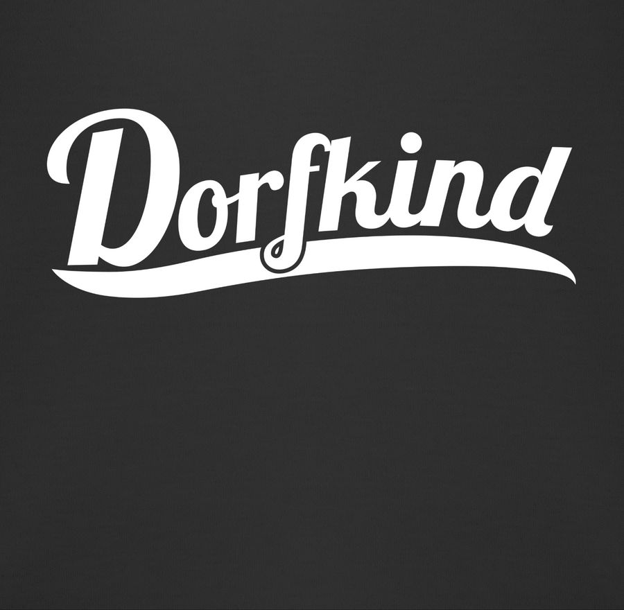 Shirtracer Dorfkind Weiss: T-Shirt Turnbeutel Shirtracer
