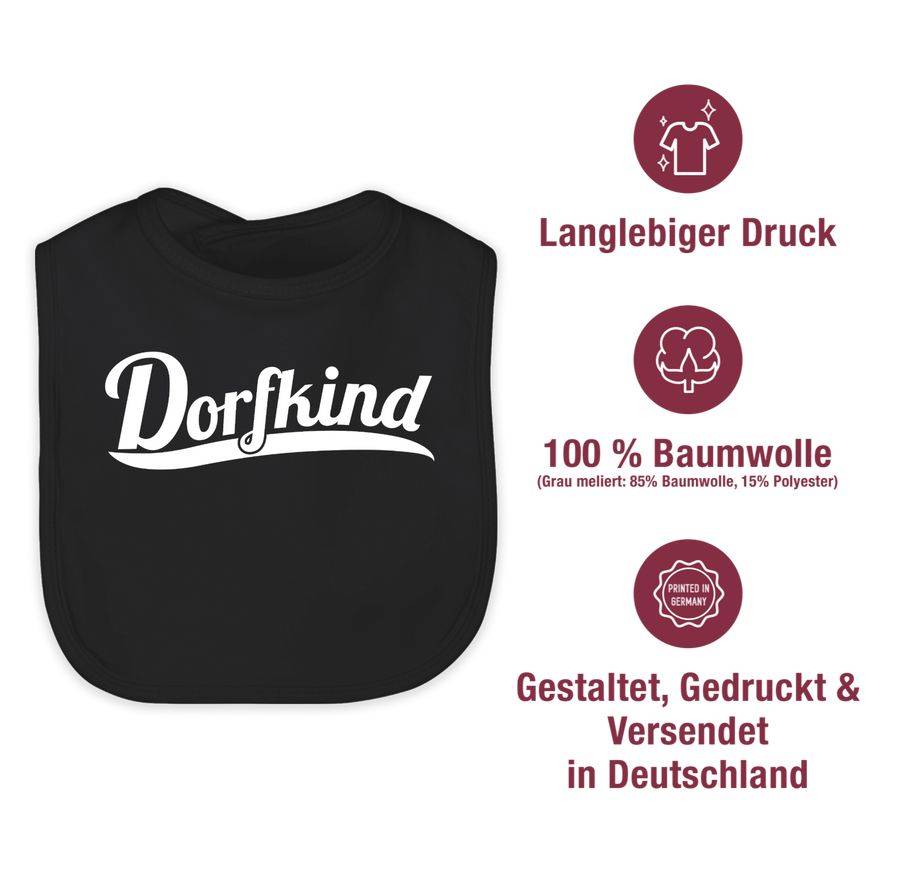 Shirtracer Dorfkind Weiss: T-Shirt Turnbeutel Shirtracer