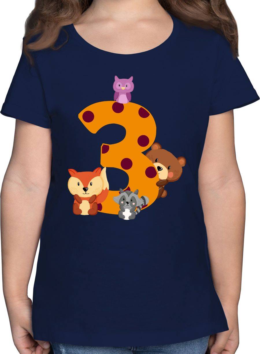 Shirtracer Drei Waldtiere: Tshirt Gym Bag Shirtracer