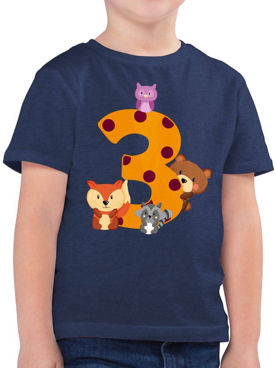 Shirtracer Drei Waldtiere: Tshirt Gym Bag Shirtracer