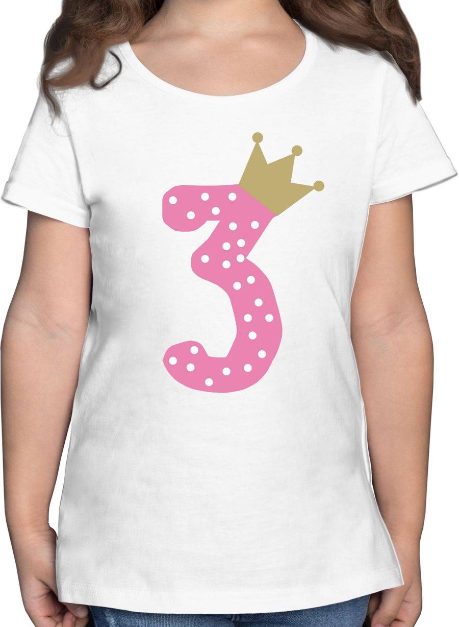 Shirtracer Dritter Krone Mädchen Shirts & Mehr Shirtracer