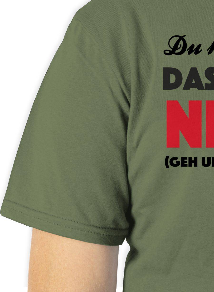 Shirtracer Du Hast Irgendwie Das Gewisse Nichts: Tshirt Turnbeutel Shirtracer