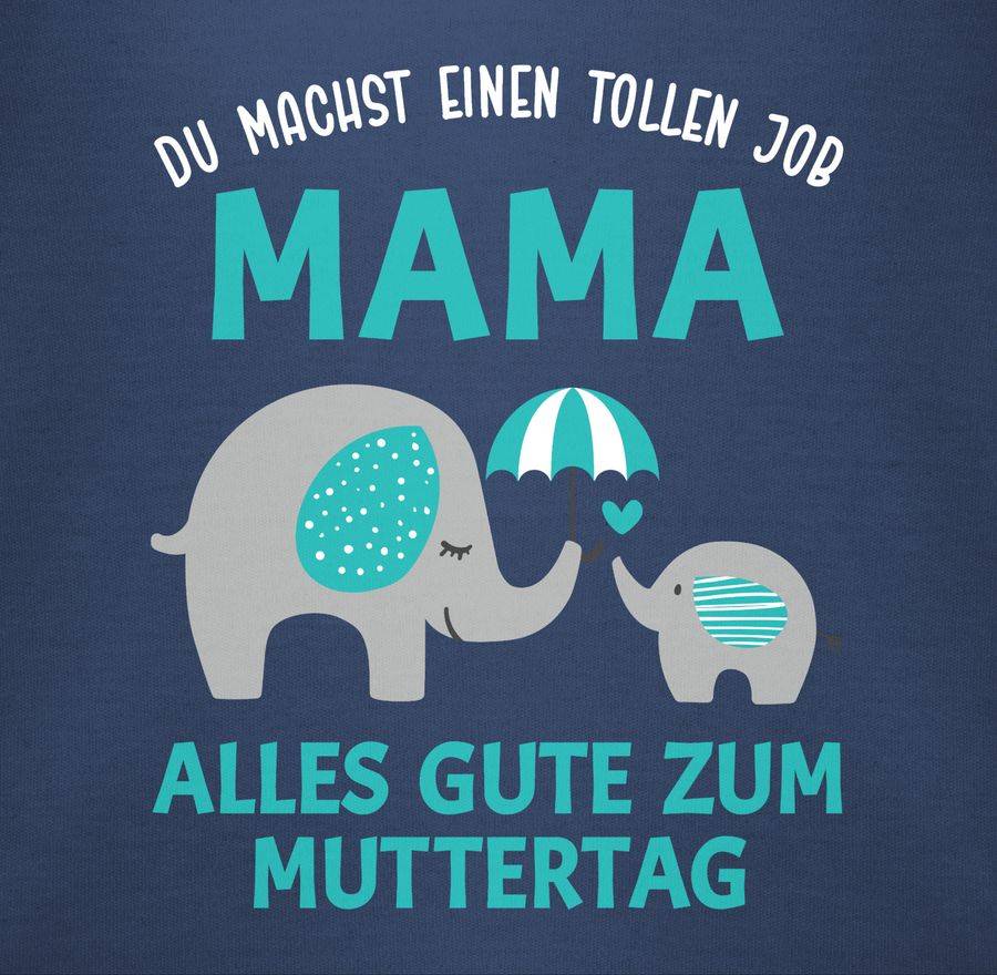 Shirtracer Du Machst Einen Tollen Job Mama - Geschenk Zum 1 Muttertag: T-Shirt Rucksack Shirtracer