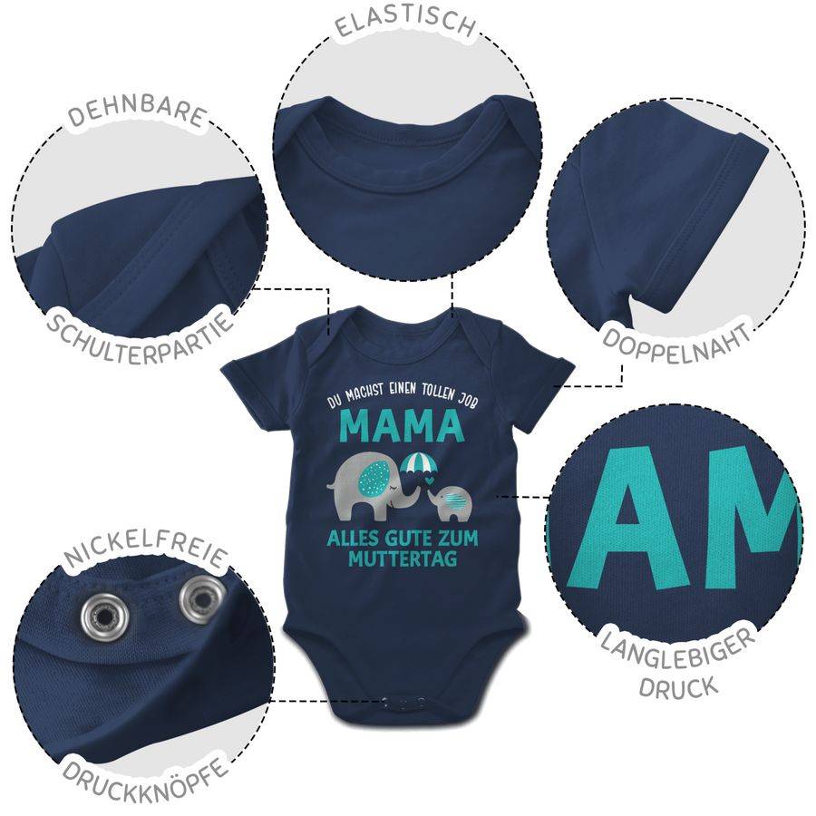 Shirtracer Du Machst Einen Tollen Job Mama - Geschenk Zum 1 Muttertag: T-Shirt Rucksack Shirtracer